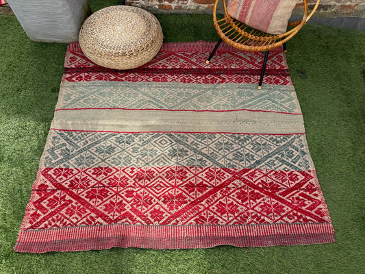 Handgeweven kleed uit Andes Peru 160x149 cm