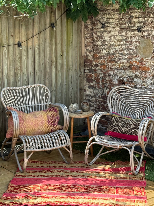 Uniek sierkussen uit Andes Peru 33x50 cm