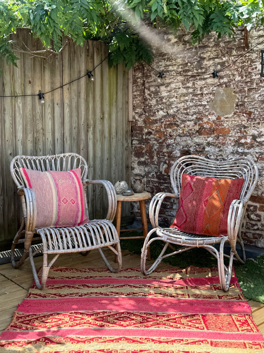 Uniek sierkussen uit Andes Peru 50x50 cm