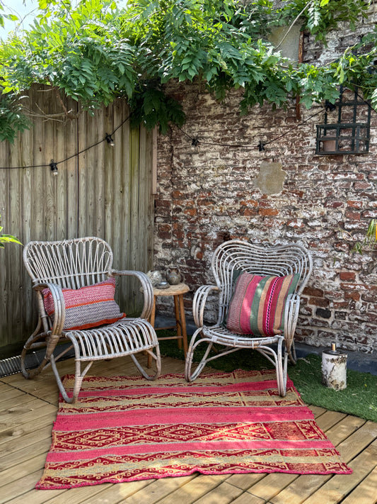 Uniek sierkussen uit Andes Peru 50x50 cm