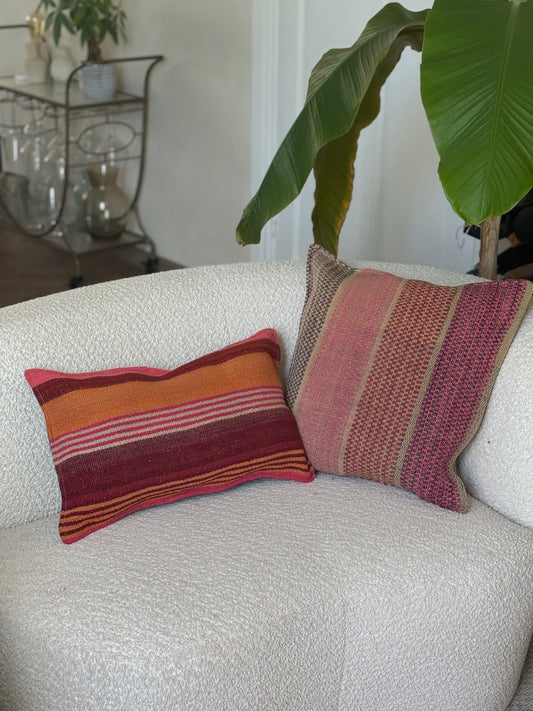 Uniek sierkussen uit Andes Peru 33x50 cm