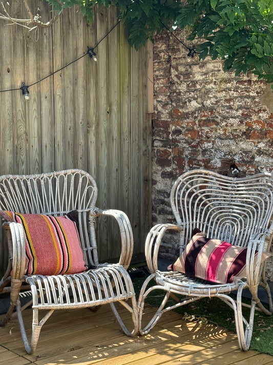 Uniek sierkussen uit Andes Peru 33x50 cm