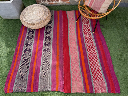 Handgeweven kleed uit Andes Peru 156x160 cm