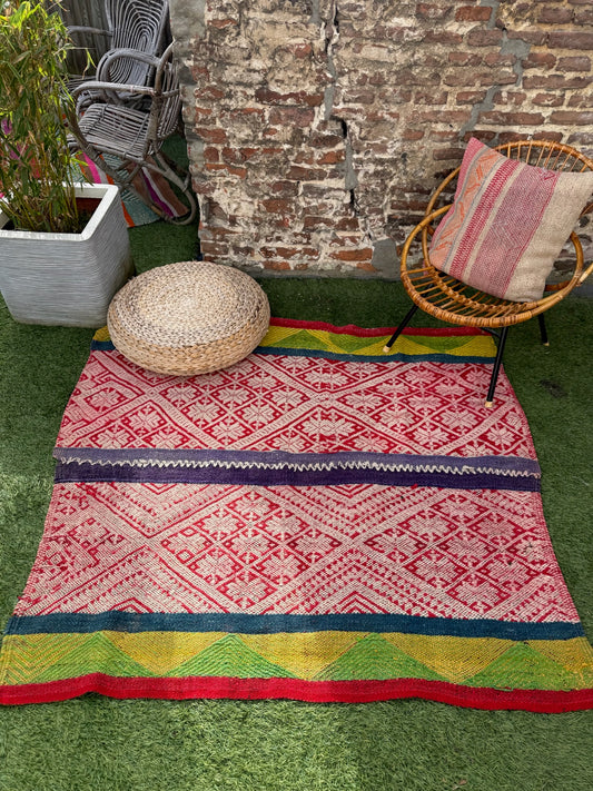 Handgeweven kleed uit Andes Peru 138x138 cm