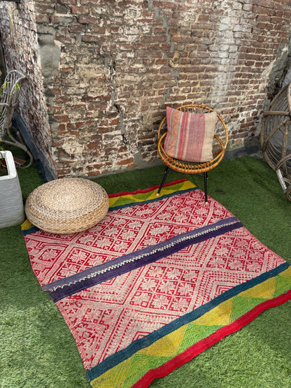 Handgeweven kleed uit Andes Peru 138x138 cm