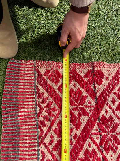 Handgeweven kleed uit Andes Peru 160x149 cm