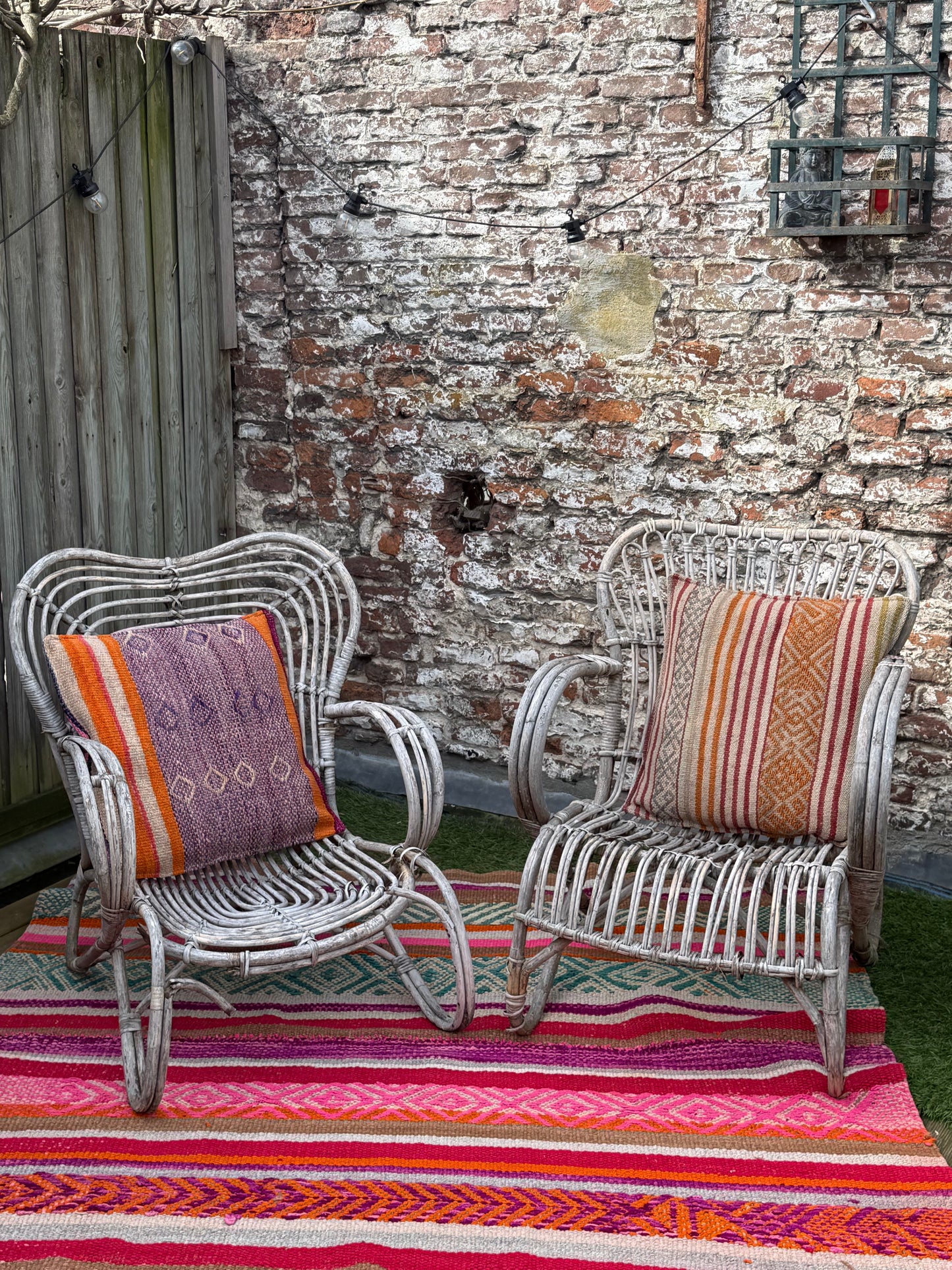 Uniek sierkussen uit Andes Peru 50x50