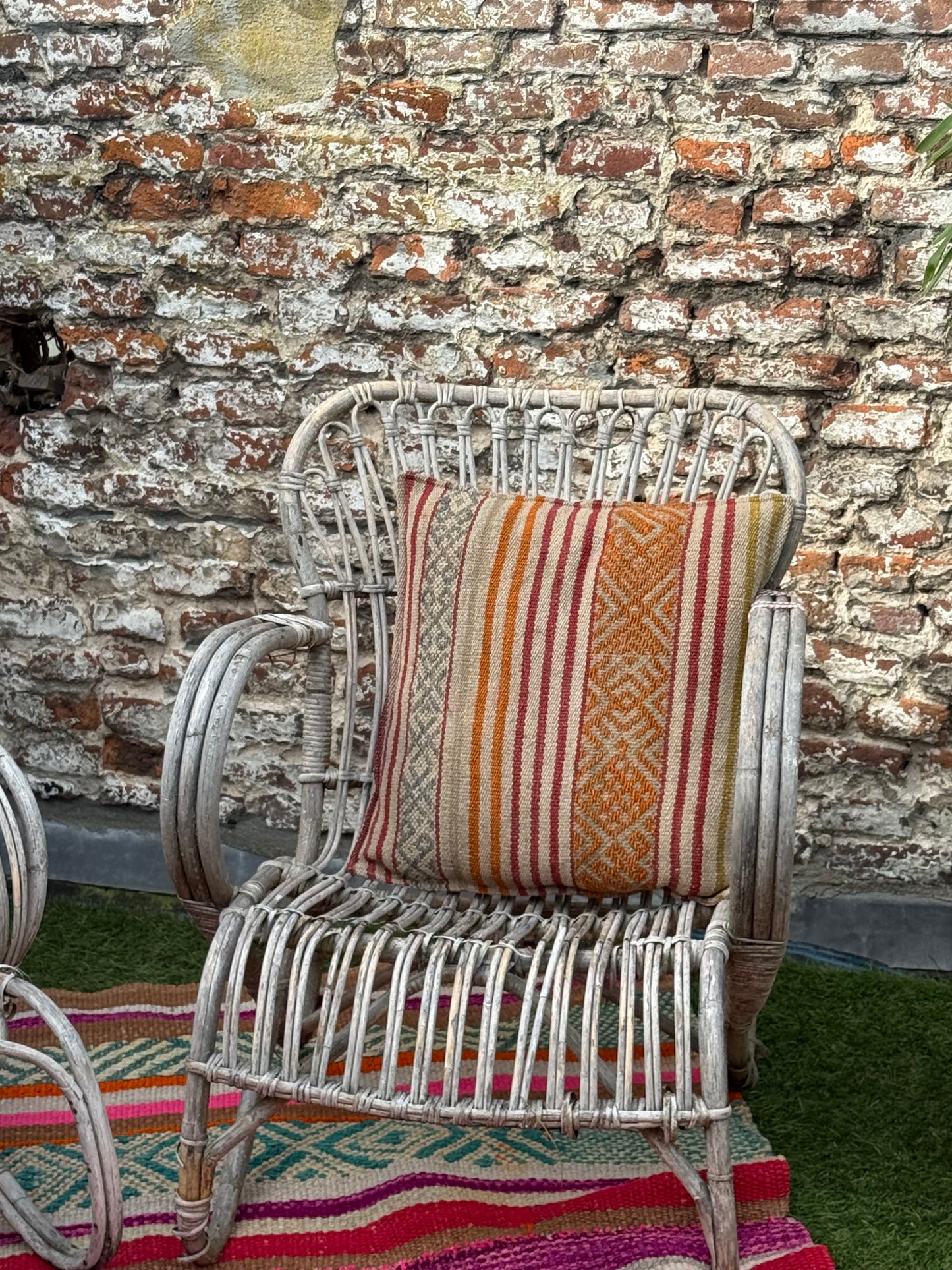 Uniek sierkussen uit Andes Peru 50x50