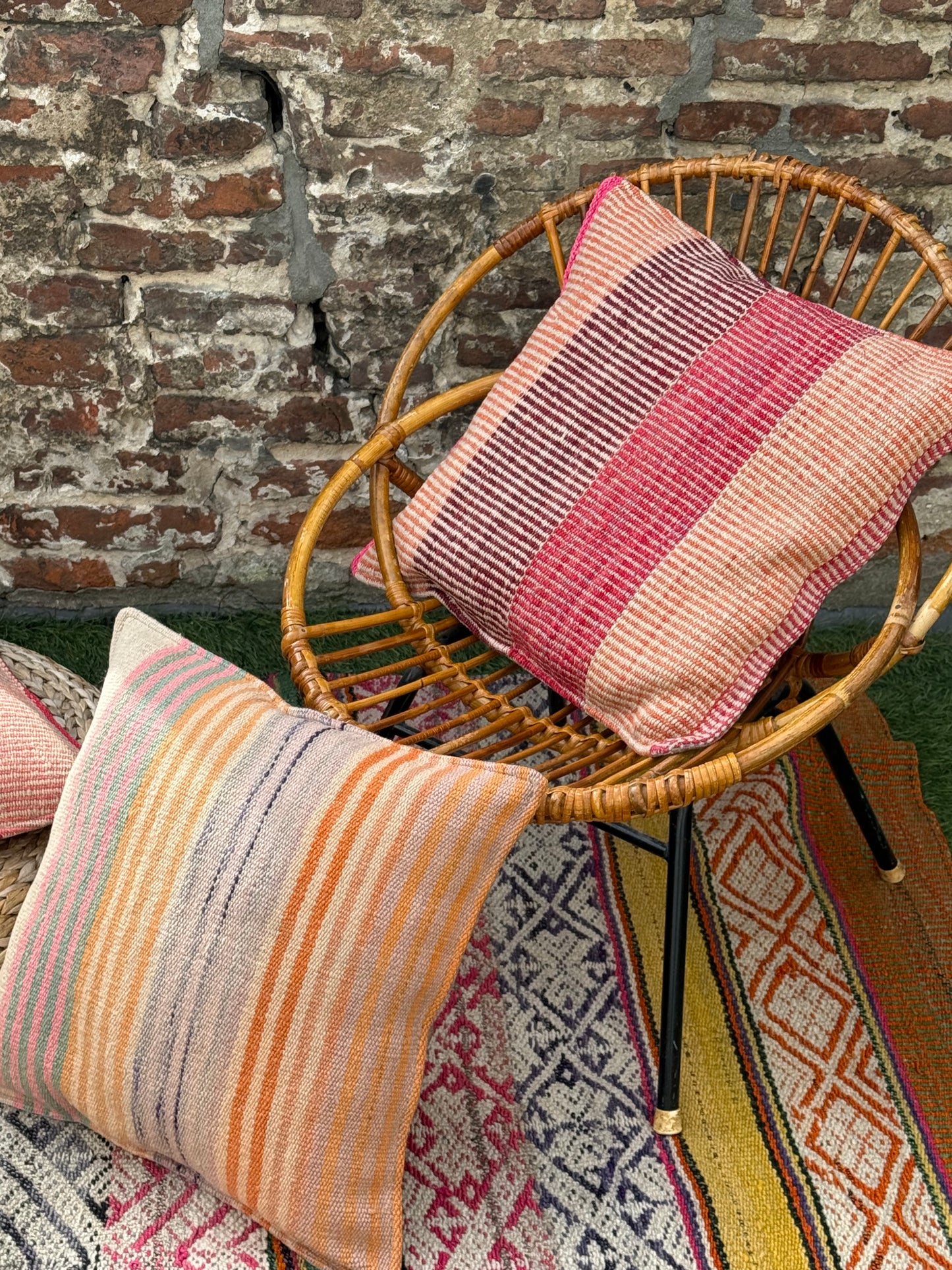 Uniek sierkussen uit Andes Peru 50x50