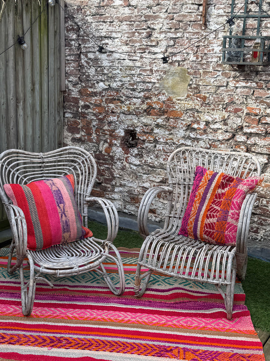 Uniek sierkussen uit Andes Peru 50x50