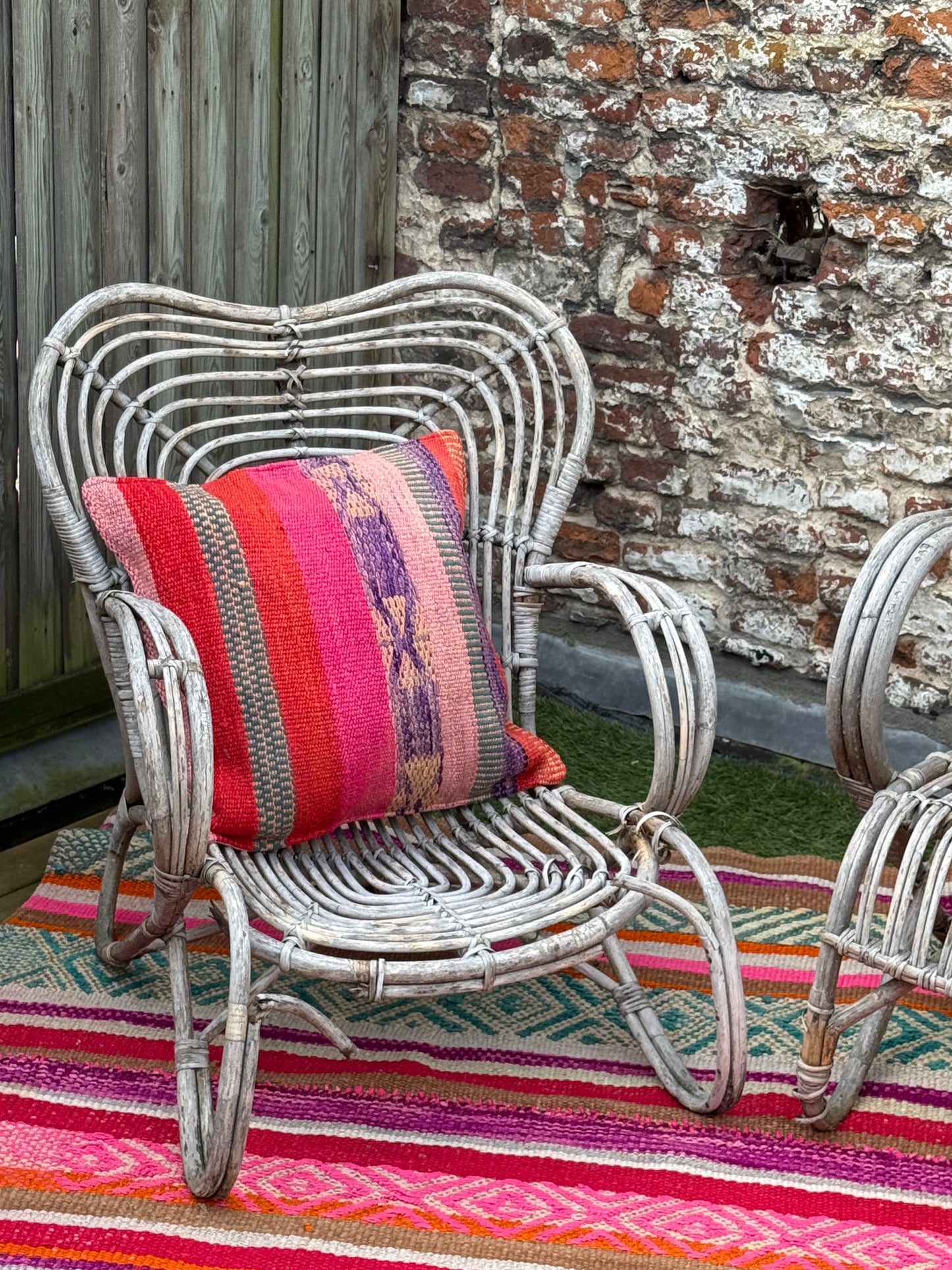 Uniek sierkussen uit Andes Peru 50x50