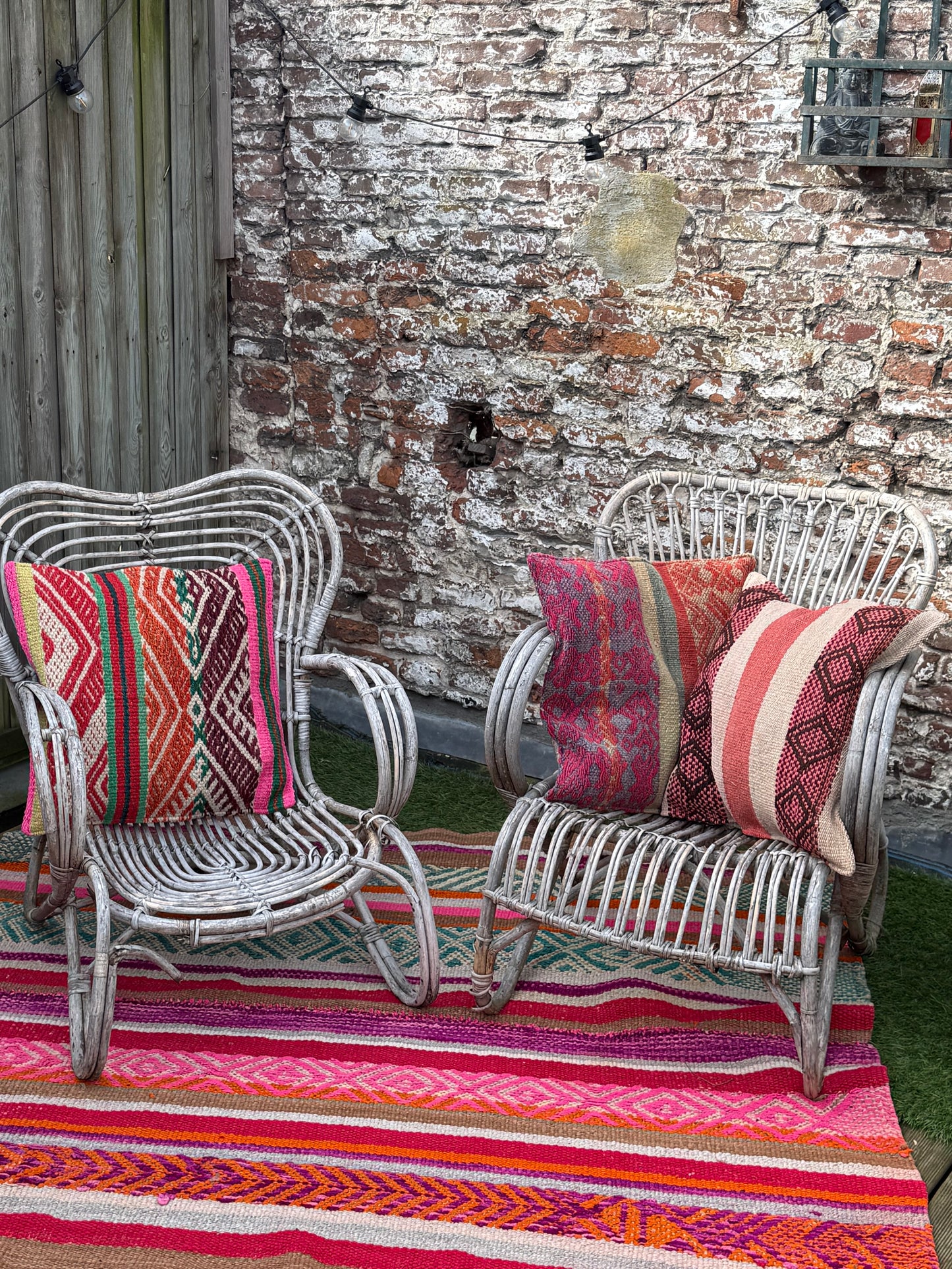 Uniek sierkussen uit Andes Peru 50x50