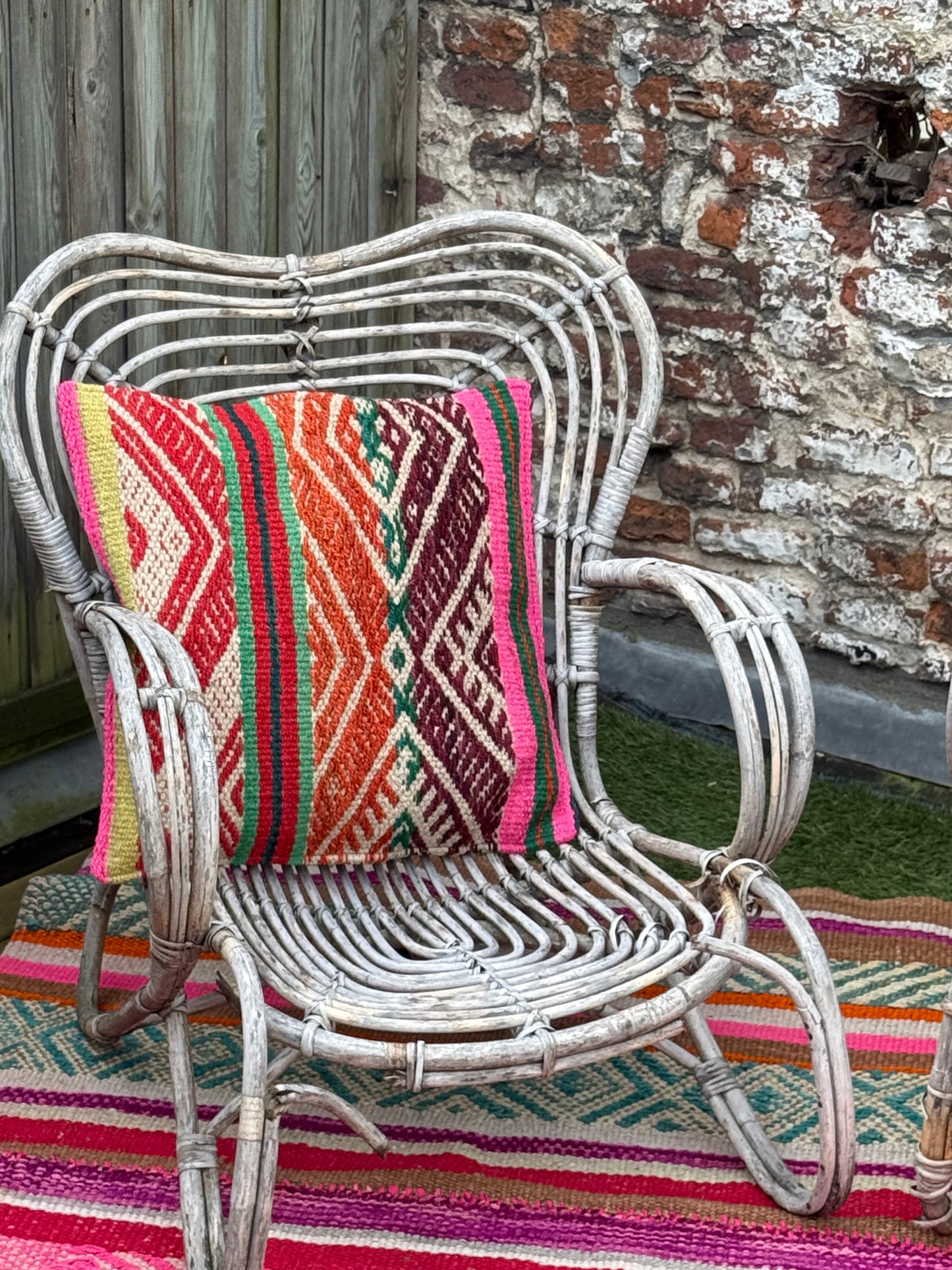 Uniek sierkussen uit Andes Peru 50x50