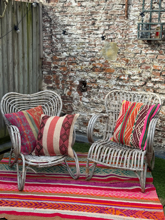 Uniek sierkussen uit Andes Peru 50x50